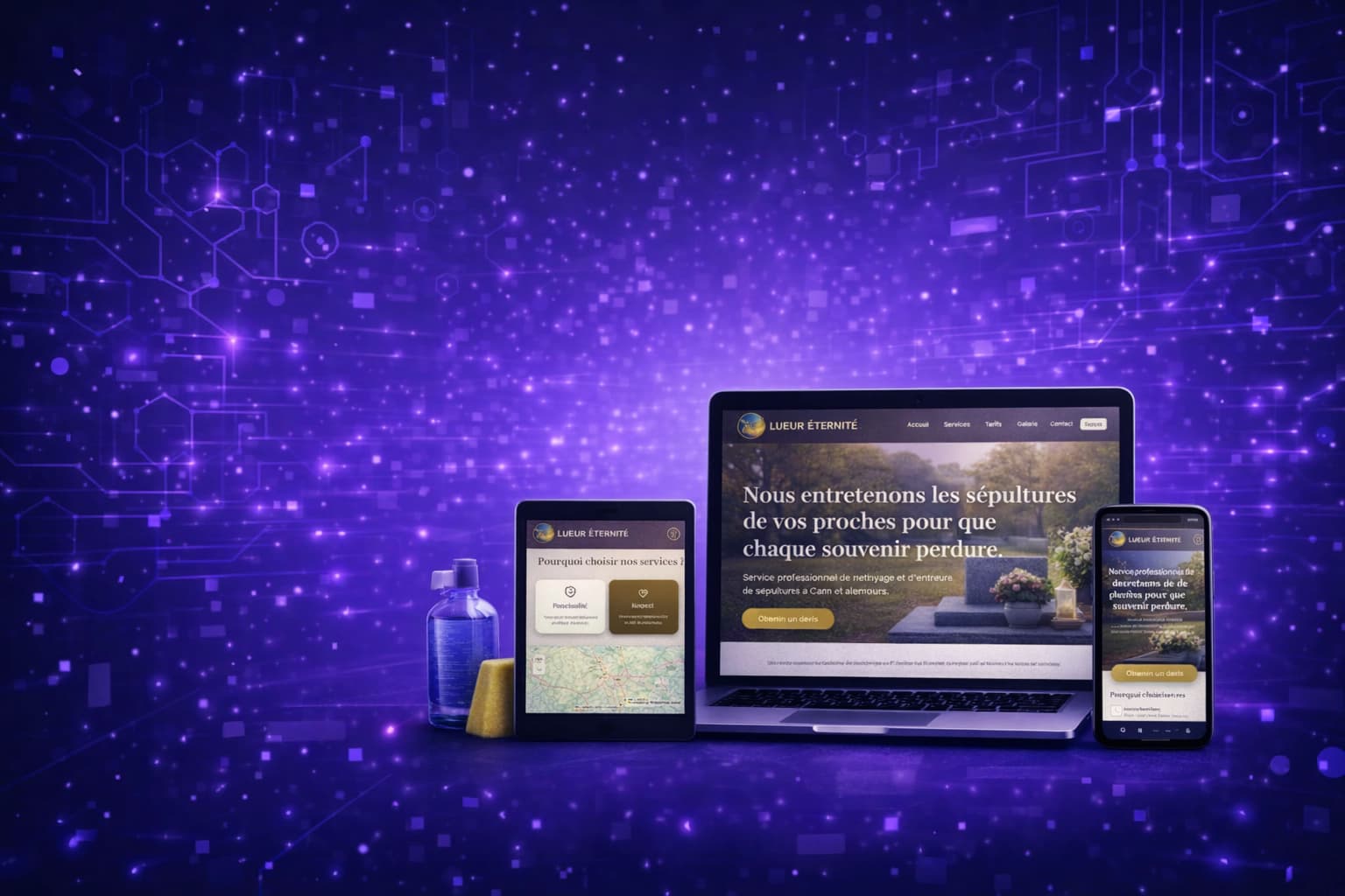 Bannière du projet Lueur d'Éternité