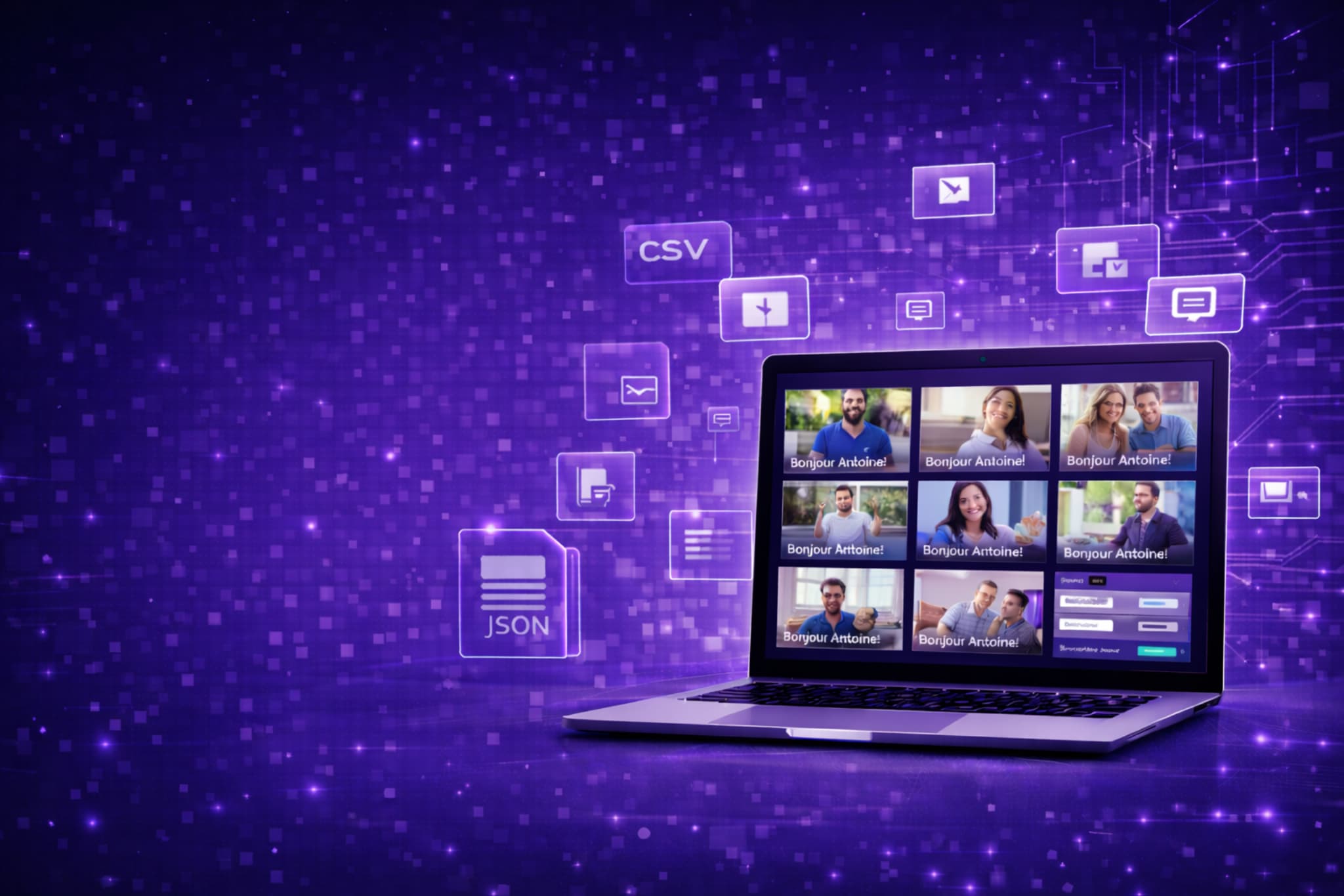 Bannière du projet Vidata